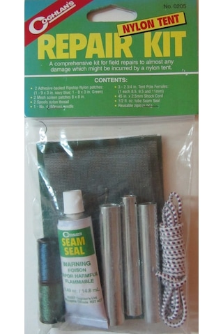 Coghlan's Çadır Tamir.Onarım Kiti Çok Renkli