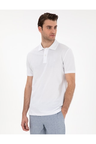 Pierre Cardin Erkek Beyaz Tişört Basic 50302561-vr013 Beyaz
