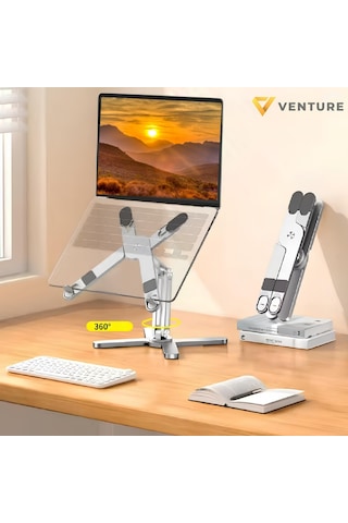 Venture Vnt-8001 360 Her Yöne Ayarlanabilir 15.6" Alüminyum Port