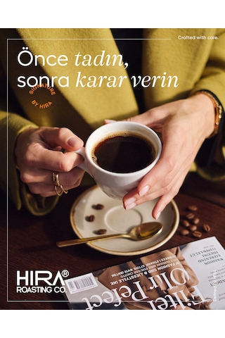 Hıra Roasting Co Espresso Crema Çekirdek Kahve 500 Gr