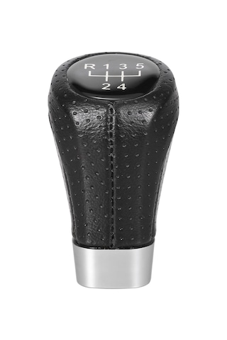 Youmex Bmw 1 Serisi E81 E82 E87 E88 İçin 5 Vitesli Manuel Vites Kolu Ve Toz Kapağı - 2003-2013 Yılları Uyumlu Siyah