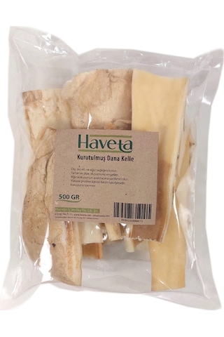 Haveta Kurutulmuş Dana Kelle Derisi 500gr