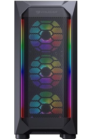 Cougar 650w 80+ Mx410 Mesh-g Cgr-5vm6b-mesh-g-rgb Gamıng Mıd-tower Pc Kasası