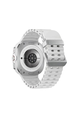 Galaxy Uyumlu Watch Ultra 47mm Zore Krd-118 Tırtıklı Tasarım Silikon Kordon-siyah