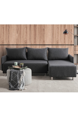 Mondy Köşe Koltuk Takımı Antrasit Antrasit