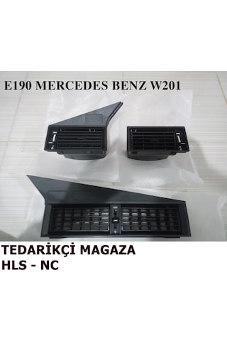 W201 Havalandırma Izgara Takımı 190e Sol-sağ-orta A201 Kodlu 1:10