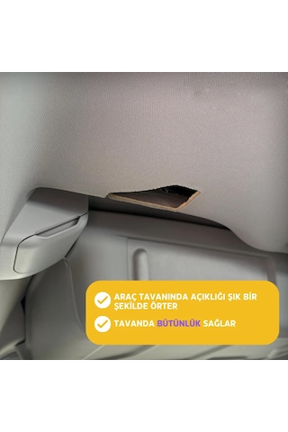 Opel Combo Seperatör Demiri Döşeme Kapağı Cam Tavanlı Araçlar 2
