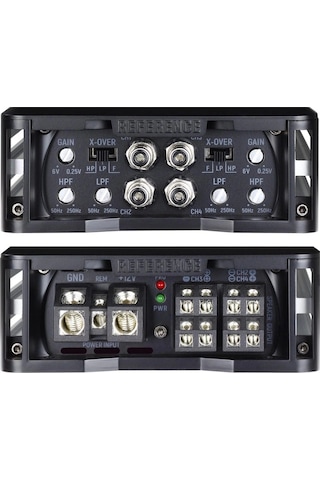 Qline 4 Kanal Amfi 4 X 400 Rms Ses Ve Bass Amfisi Qline Qd375.4s Oto Pro Anfi