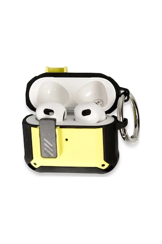 Newface Apple Airpods 3 3.nesil Truva Kılıf - Sarı
