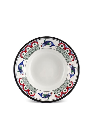Karaca  x Ömür Akkor İznik Balık Kase 16 cm