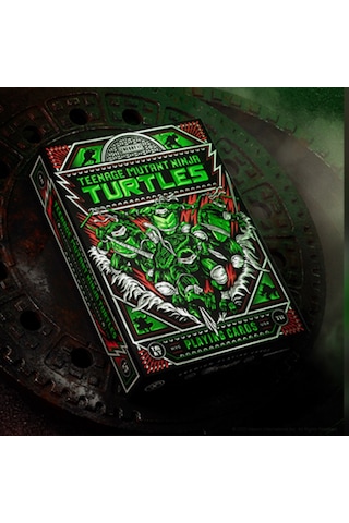 Theory11 Teenage Mutant Ninja Turtles Premium Oyun Kağıdı Limited Edition Koleksiyonluk İskambil Kartları