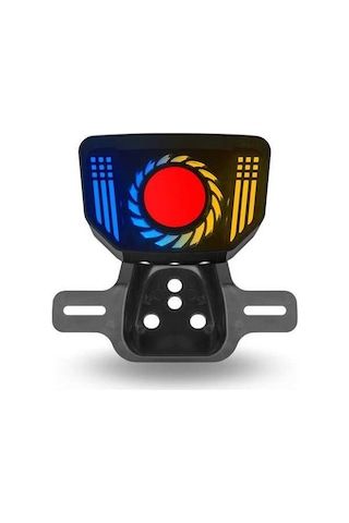 Createtech Ve Suzuki Stroboskopik Stop Sinyal Led Lambası İçin Gn125 Fren Fonksiyonlu Drl, Arka Animasyonlu - Jo