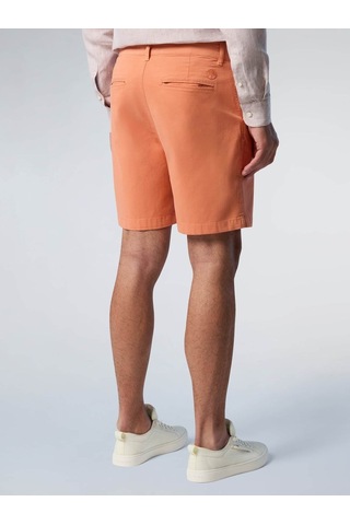North Sails Star Regular Fit Chino Erkek Şort-33509 Turuncu