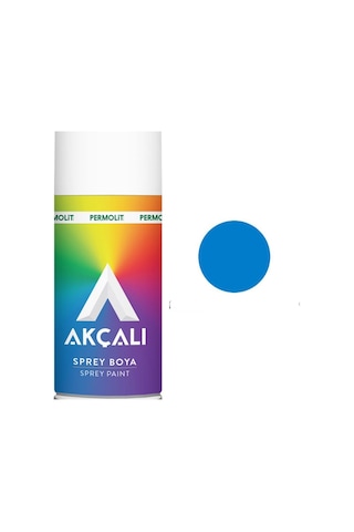 Akçalı Sprey Boya Floresan Mavi 400 ML Akçalı Sprey Boya Floresan Mavi 400 ML