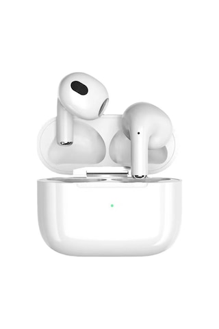 Folinda Beyaz Bluetooth 5.0 Kablosuz Kulaklık, 10-25m Menzil, 300mah Şarj Kutusu, 2-3saat Çalma Süresi