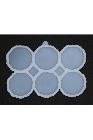Epoksi Silikon Magnet Kalıbı 6'Lı