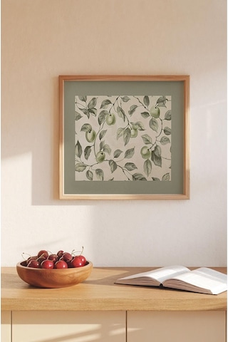 Ahşap Çerçeveli Mdf Kare Tek Tablo Kendi Tablo Setinizi Oluşturacağınız Liste Mutfak02 23 X 23 Çerçeveli Tx1174