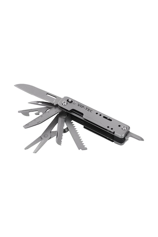Vip-tec Vt875194 13 Parça Multifonksiyonel Çakı/multitool Gri
