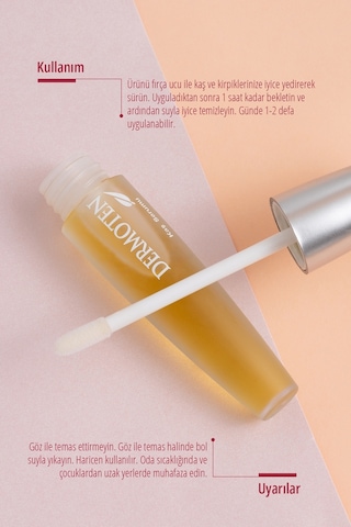 Dermoten Kaş & Kirpik Bakım Yağı 20 ML