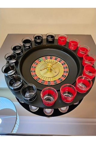 Shot Bardaklı Rulet Seti-cengizhan Unaler