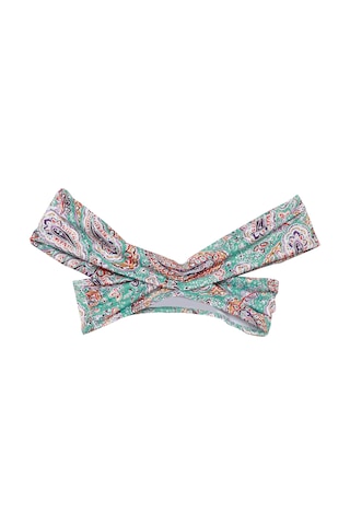 Yargıcı Omuz Detaylı Bikini Üst Çok Renkli