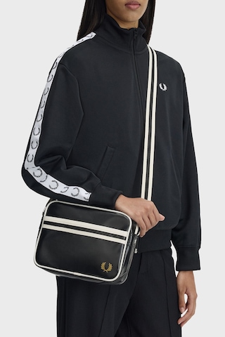 Fred Perry Logolu Ayarlanabilir Askılı Çanta Unisex Çanta L2168 D57 Siyah-ekru