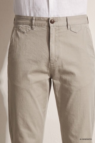 Twn Slim Fit Taş Armürlü Chino Pantolon 7ecc3s208232m S03