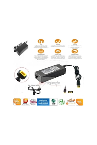 Alfabilgisayar Lenovo Uyumlu G70-70, G7070 Adaptör, Şarj Cihazı Güçlü Güvenli A+++