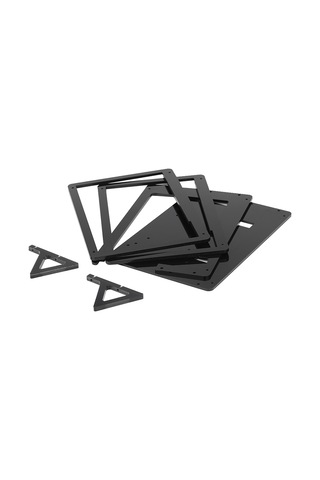 Ximistore9 Raspberry Pi İçin 7 İnç Ips Dokunmatik Ekran Kılıfı - 1024x600 Çözünürlük, Dayanıklı Plastik + Pcb Tutucu, Arka Işık Kontrolü