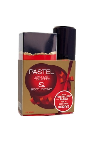 Pastel Kadın Parfüm EDT 50 ML + Sprey Deodorant 125 ML Pastel Kadın Parfüm EDT 50 ML + Sprey Deodorant 125 ML
