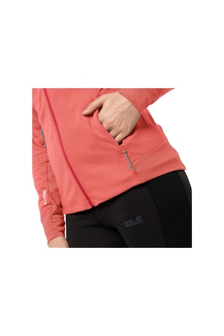 Jack Wolfskın Jack Wolfskin Hydro Grid Fleece Kadın Pembe Outdoor Ceketi 2072 Pembe
