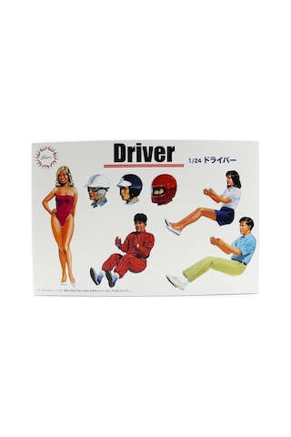 Fujimi Gt-4 11660 1/24 Ölçek, Araba Sürücü Figürleri, Plastik Model Kiti-57267