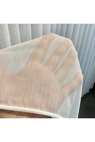 Perdefony Bambu Düz Tül Perde Dökümlü Ürün