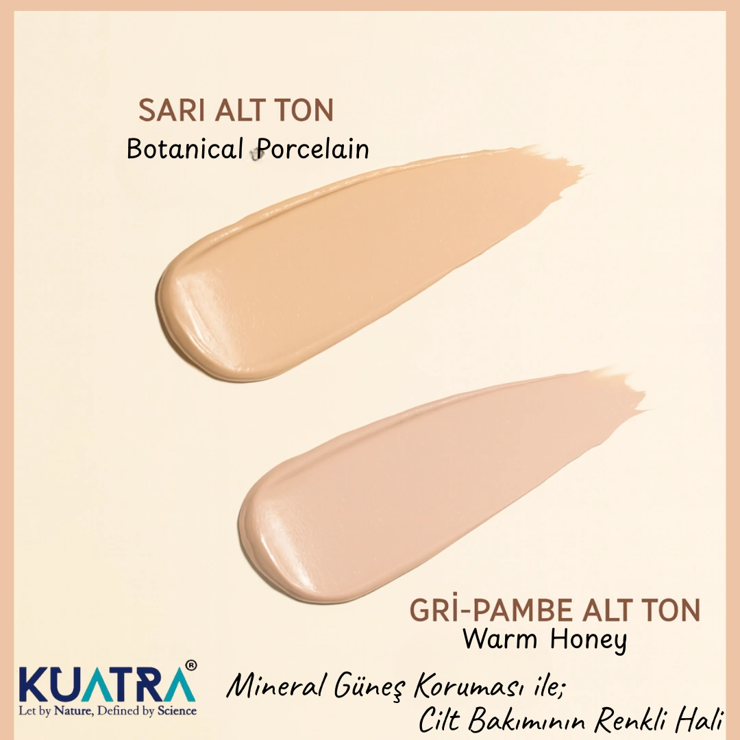 Kuatra Botanical Porcelain Natural-mineral Stick Concealer & Bb Spf 50+ Pa++++ Çok Amaçlı Nemlendirici, Leke Karşıtı, Vitamin C, Renkli Bakım 15