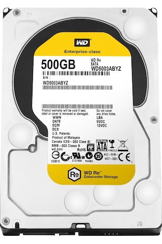 WD Caviar Black WD5003ABYZ RE SATA 500 GB 7200 RPM 3.5'' HDD