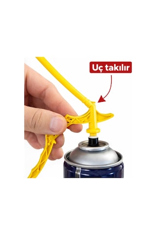 Thermo Acoustic Sprey Poliüretan Köpük 800 Ml Isı Ve Ses Yalıtım 15 M2