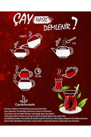 Karali Geleneksel Rize Dökme Çay 1000 Gr
