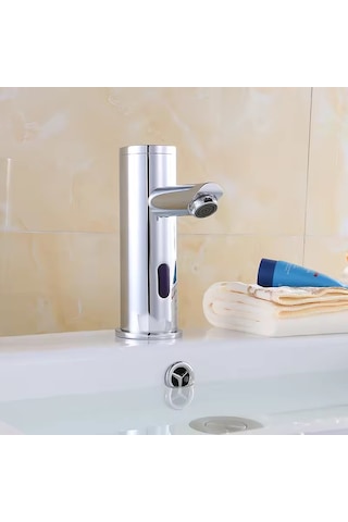 Sıcak Soğuk Fotoselli Sensörlü Lavabo Bataryası