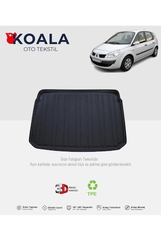 Renault Scenic 2 2004-2009 3d Bagaj Havuzu