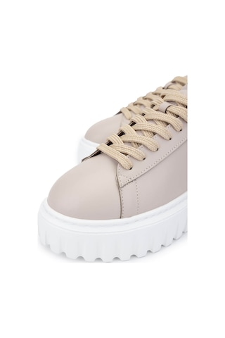 Tamer Tanca Kadın Deri /suni Nude Sneakers & Spor Ayakkabı 1009 05 Bn Ayk Sk24-25 Nude Cılt/tb Cılt Bej