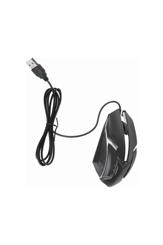 Xindoker Kablolu 1000 Dpı Oyuncu Mouse, Rgb Işıklı 3 Tuşlu, Abs Malzeme, 1.2m Kablolu, Oyun Ve İş İçin Hassas Kontrol - Usb Tak Ve Kullan