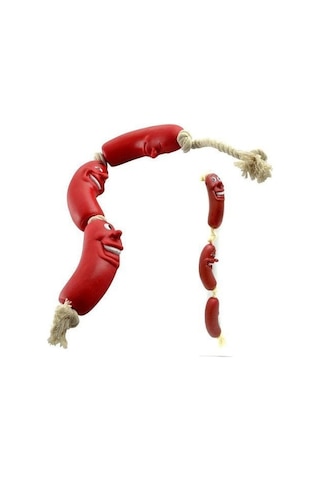 Köpekler İçin Oyuncak Sosis Tdrtr Çok Renkli