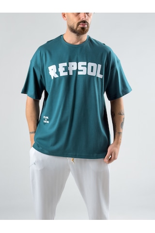 Cocopelli Petrol Yeşili Repsol Erkek T-shirt Coc3009 Yeşil