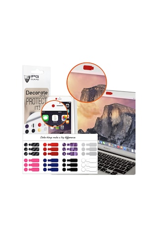 Ipg Webcam Kamera Kapatici Sticker Set ( 4 Renk - 48 Adet)