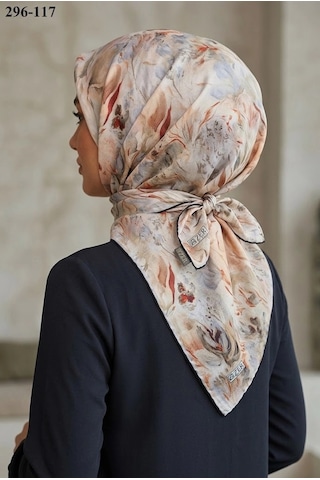 Zer Scarf Zer Scarfs Dijital Soft Pamuk Eşarp 296-117 Çok Renkli