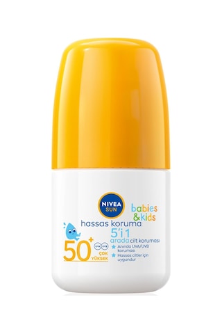 Nivea Sun Güneş Roll-on Çocuk Hassas Gkf 50+ 50 Ml