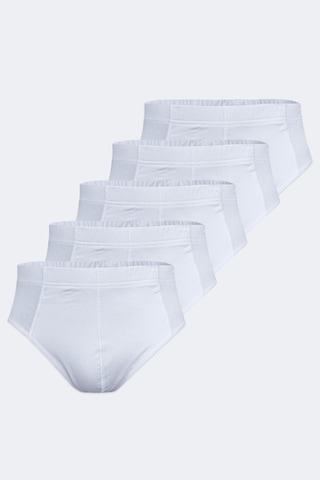 Malabadi Erkek Beyaz 5 Li Modal Slip Külot 5m053 Beyaz