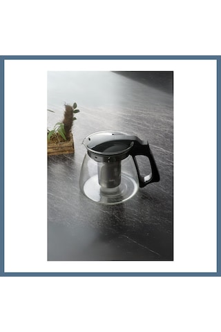 Buradabulabilirsin Süzgeçli Cam Demlik 1100 Ml Bbz