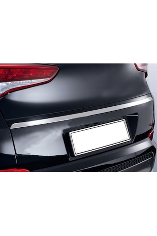 Hyundai Tucson Bagaj Alt Çıta 2015-2018 Krom Paslanmaz Çelik