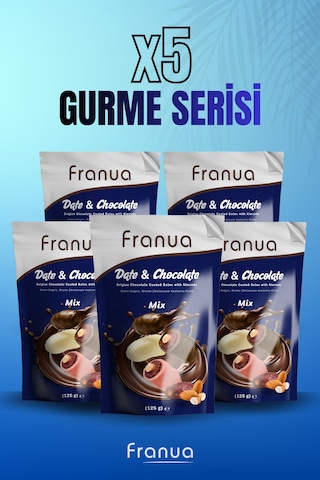 Çikolatalı Bademli Hurma Mix125 Gr X5 125 G